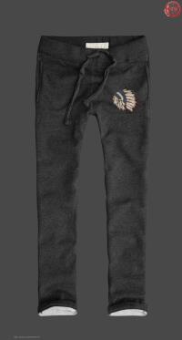 heren abercrombie and fitch elastisch sweatpants chief patroon diepgrijze On Sale Goedkoop phy15909